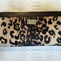 Cheetah Print Coach Zippy Wallet