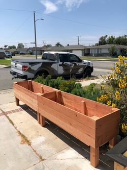 Woodworking Project Outdoor Planter Box Bar Cedar Redwood Custom Beautiful Gorgeous Garden Bed AC unit pool equipment heater cover privacy wall