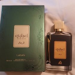 LATTAFA EJAAZI 100ML. NEW OPEN BOX 