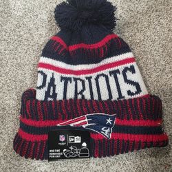 NEW ENGLAND PARTRIOTS BEANIE GATS...$10 EACH.  ..BUY 10*- GET ONE FREE