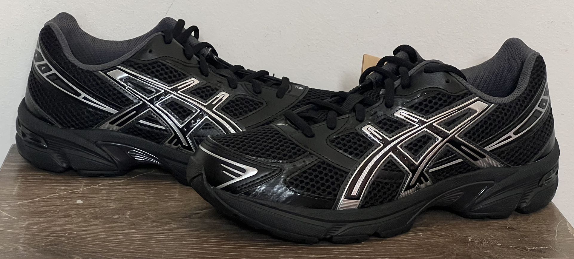 ASICS GEL-1130 Black Pure Silver | Men’s Size 7 | 1201A906-001 (2023) NEW