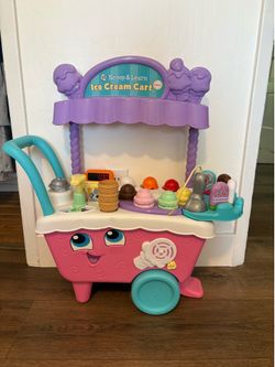 Leap frog ice cream cart