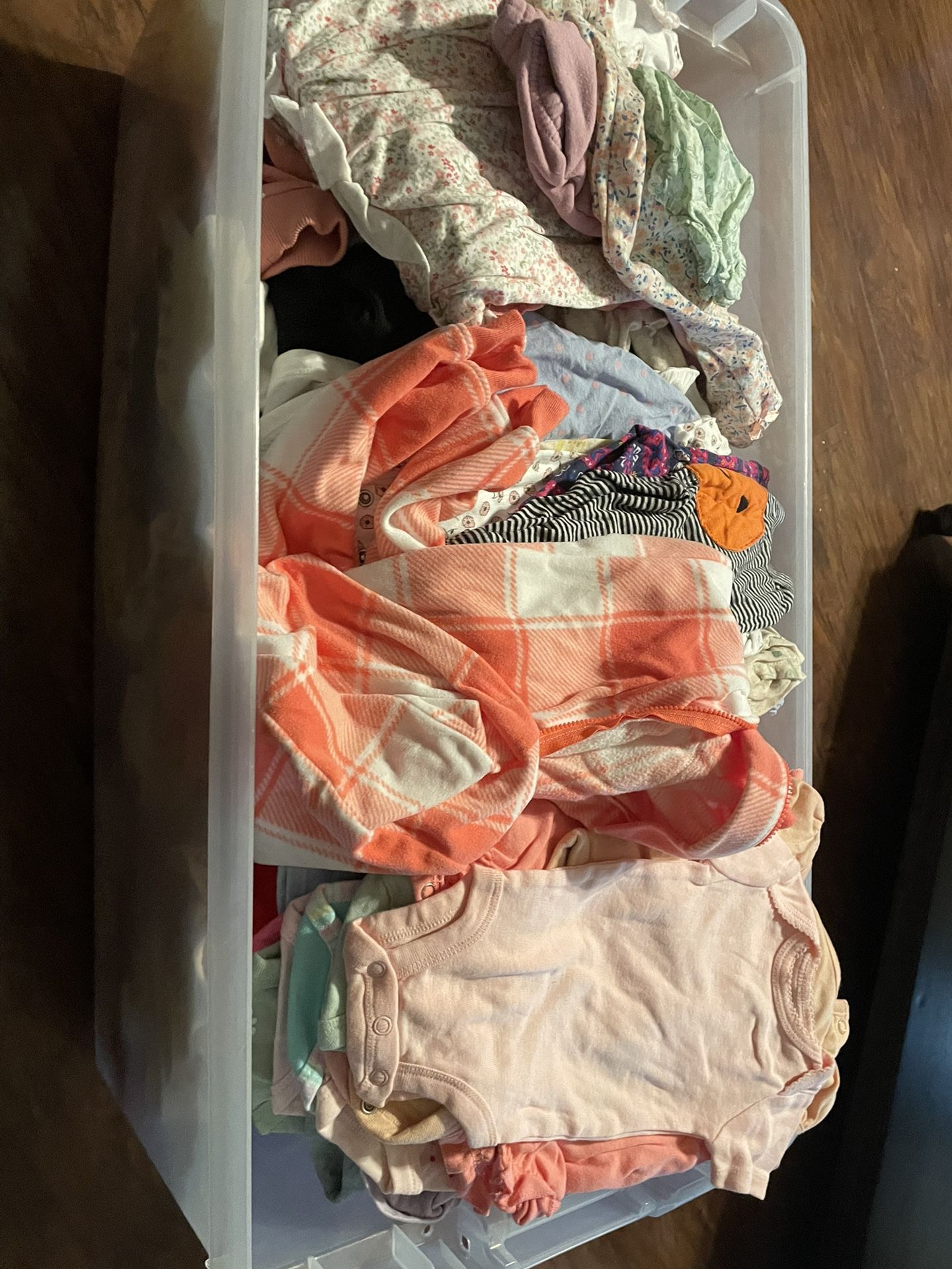Huge Tub Baby Clothes 