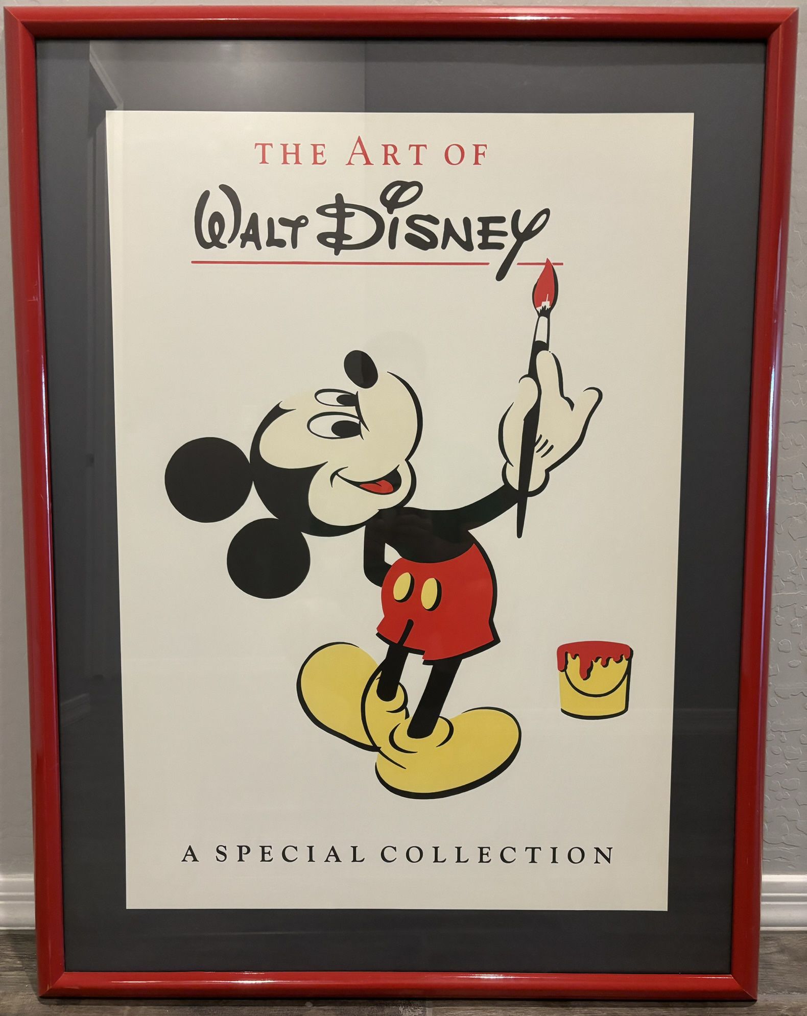 Limited Edition “The Art of Walt Disney” Framed Poster