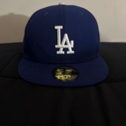 LA Hat blue