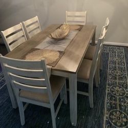 60” Skempton Dining Room Table Set Kitchen Furniture *New*