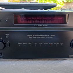 SONY  Surround Sound Receiver   STR-DE898 with Four "Energy Satellite Speakers (100 Watts each )