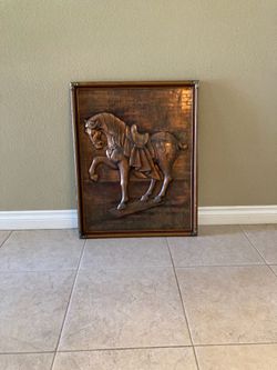 Vintage Copper Relief