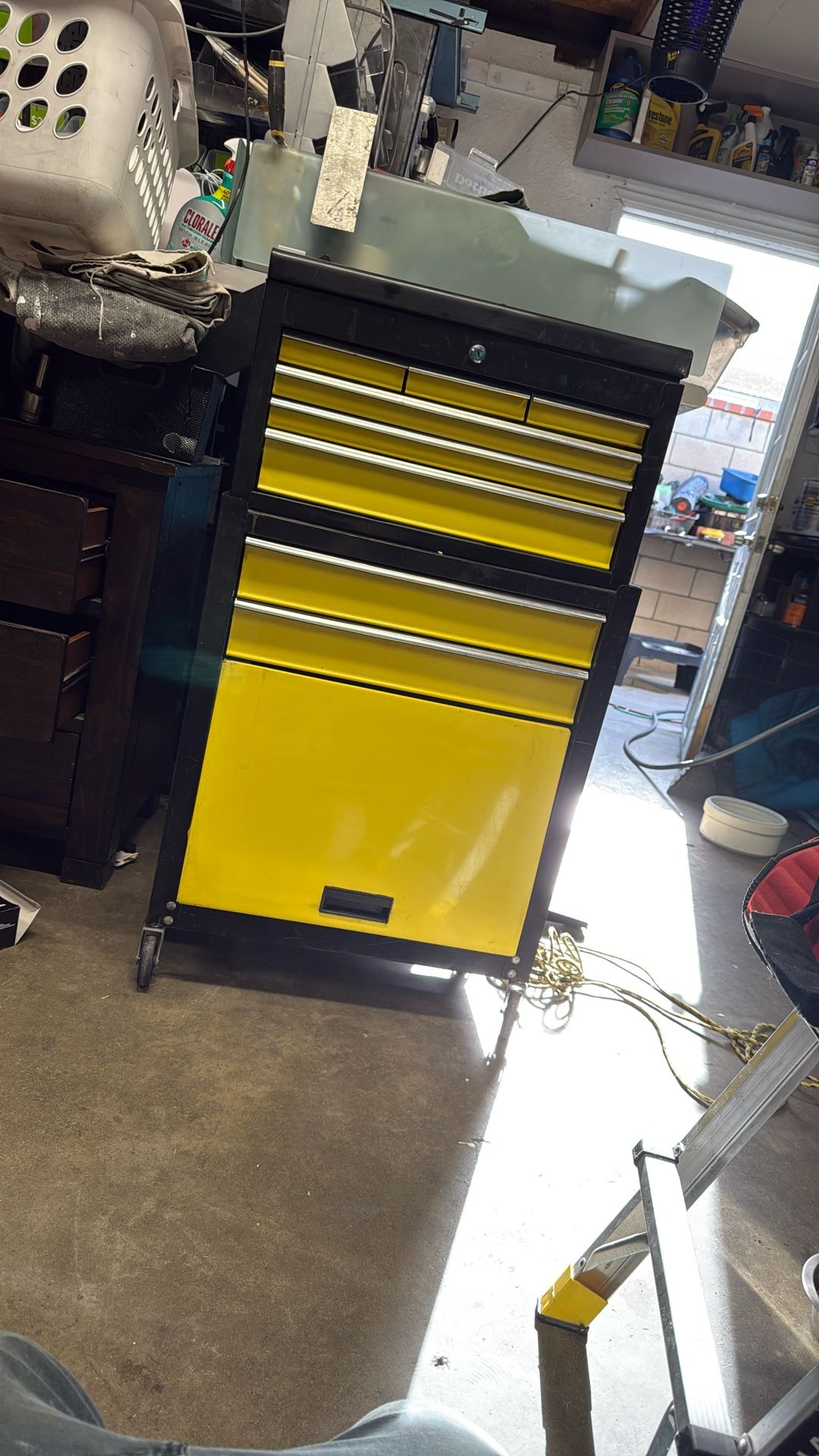 Two piece toolbox