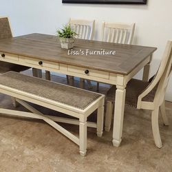 Beautiful farmhouse dining table