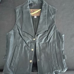 Chrome Gear Leather Vest