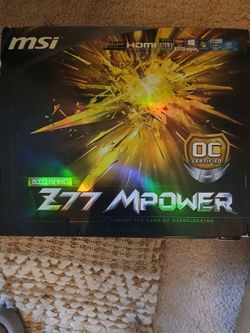 Msi Big Bang Z77 M Power mother board