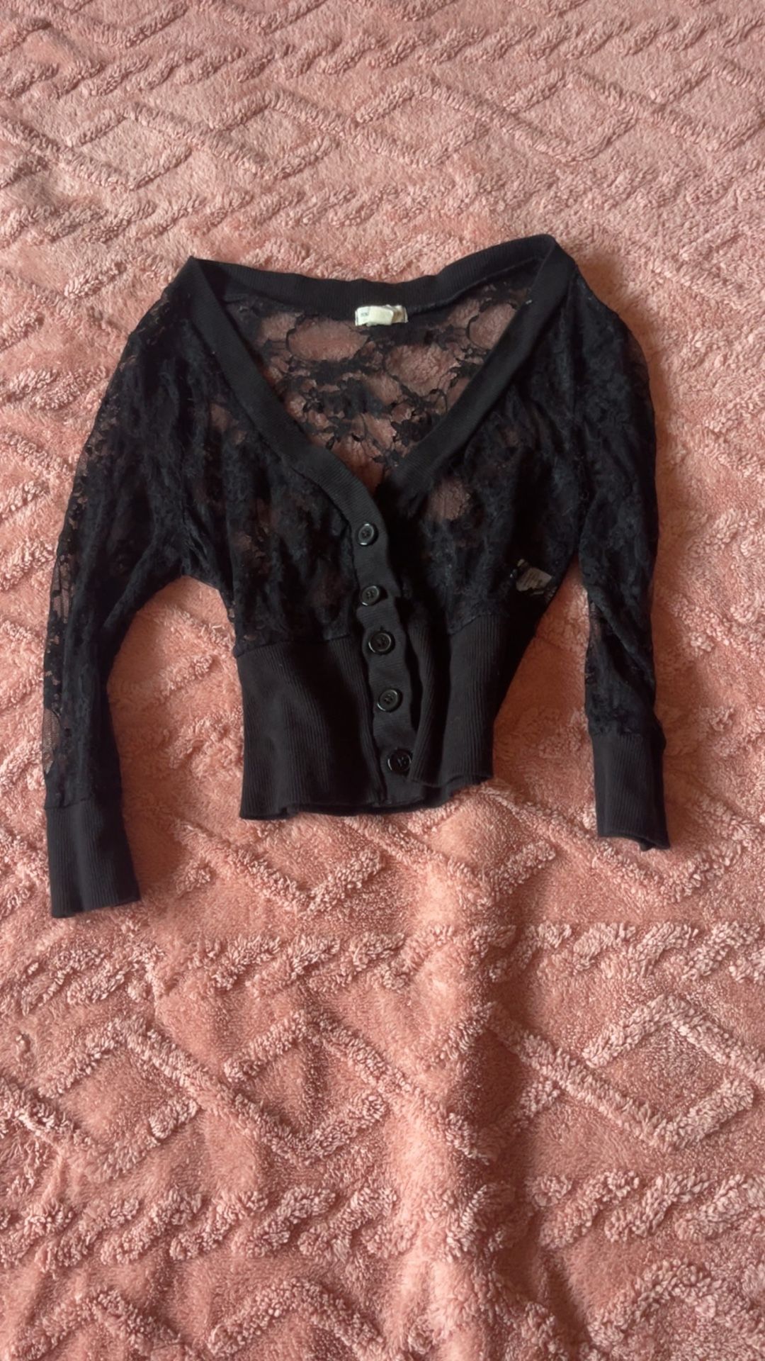 Lace Cardigan  Vintage/ Y2k