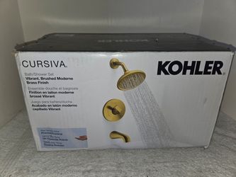 Kohler Cursiva Tub & Shower Faucet Set Brand New (Price Is Firm)