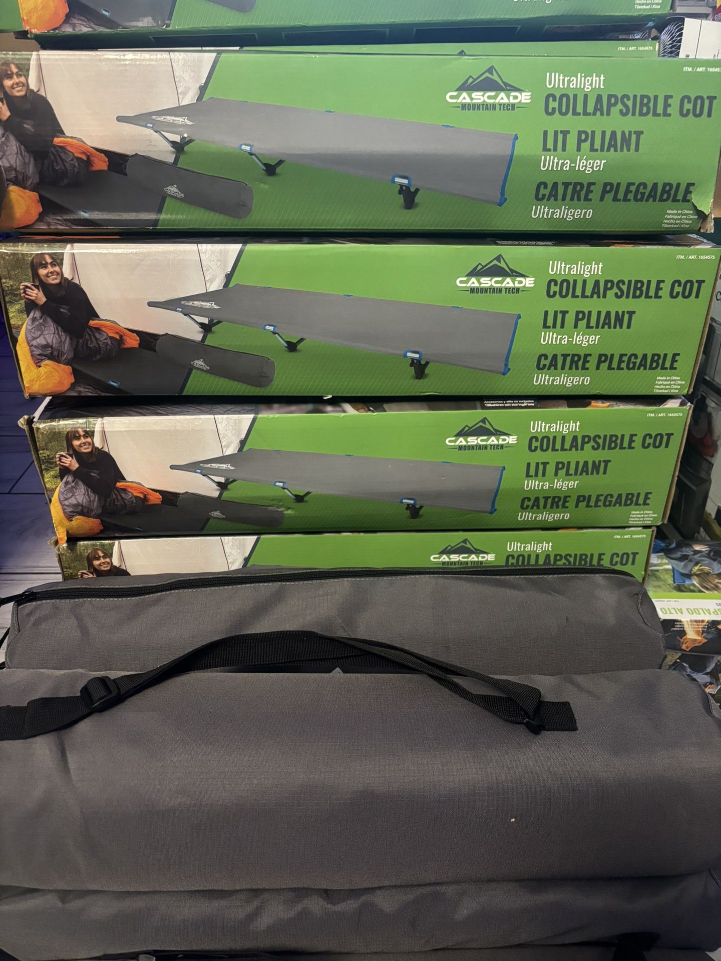 Cascade Mountain Tech Ultralight Collapsible Cot