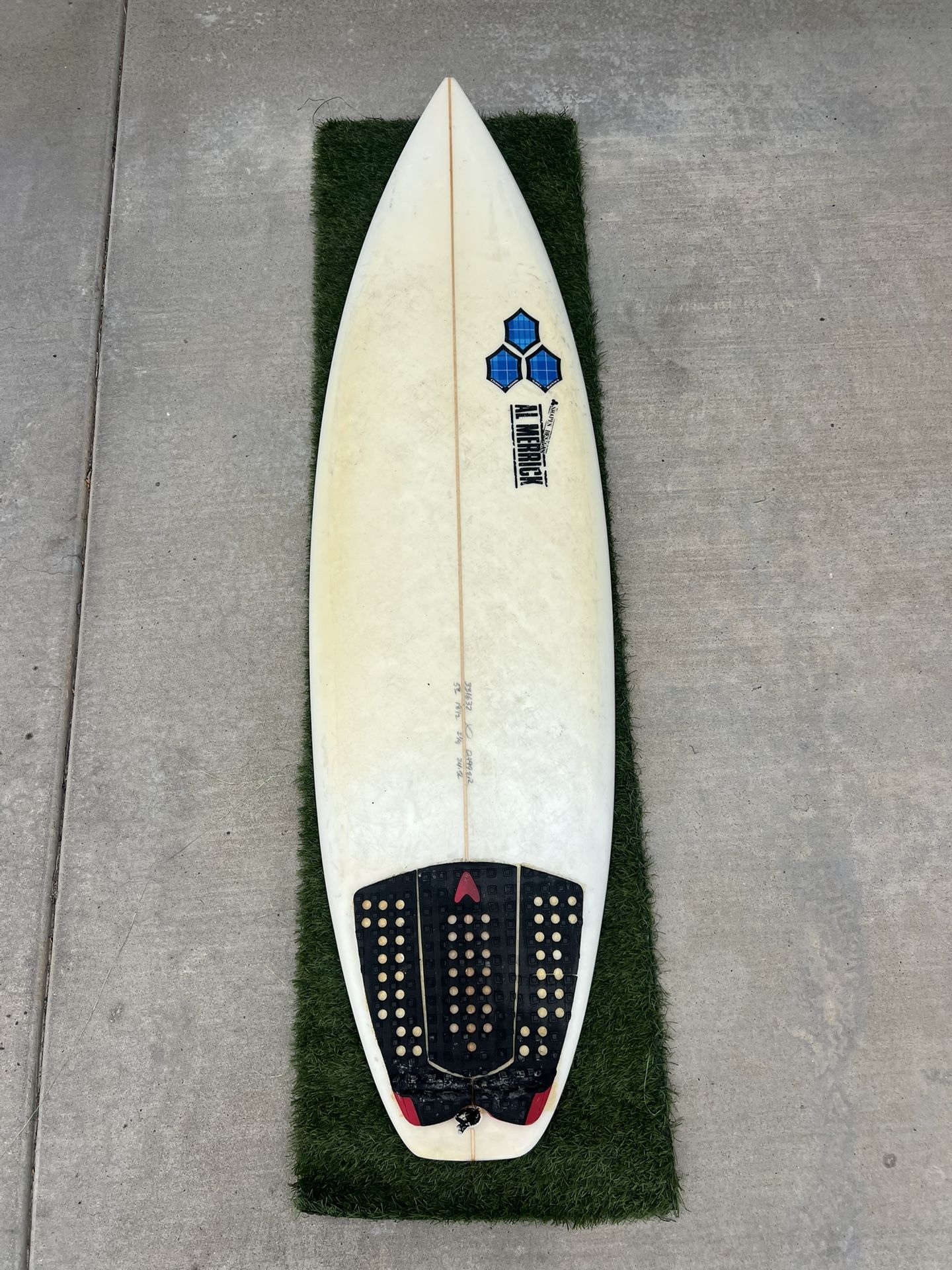 Channel Islands Al Merrick Shortboard – 5'8” Fred Rubble Model