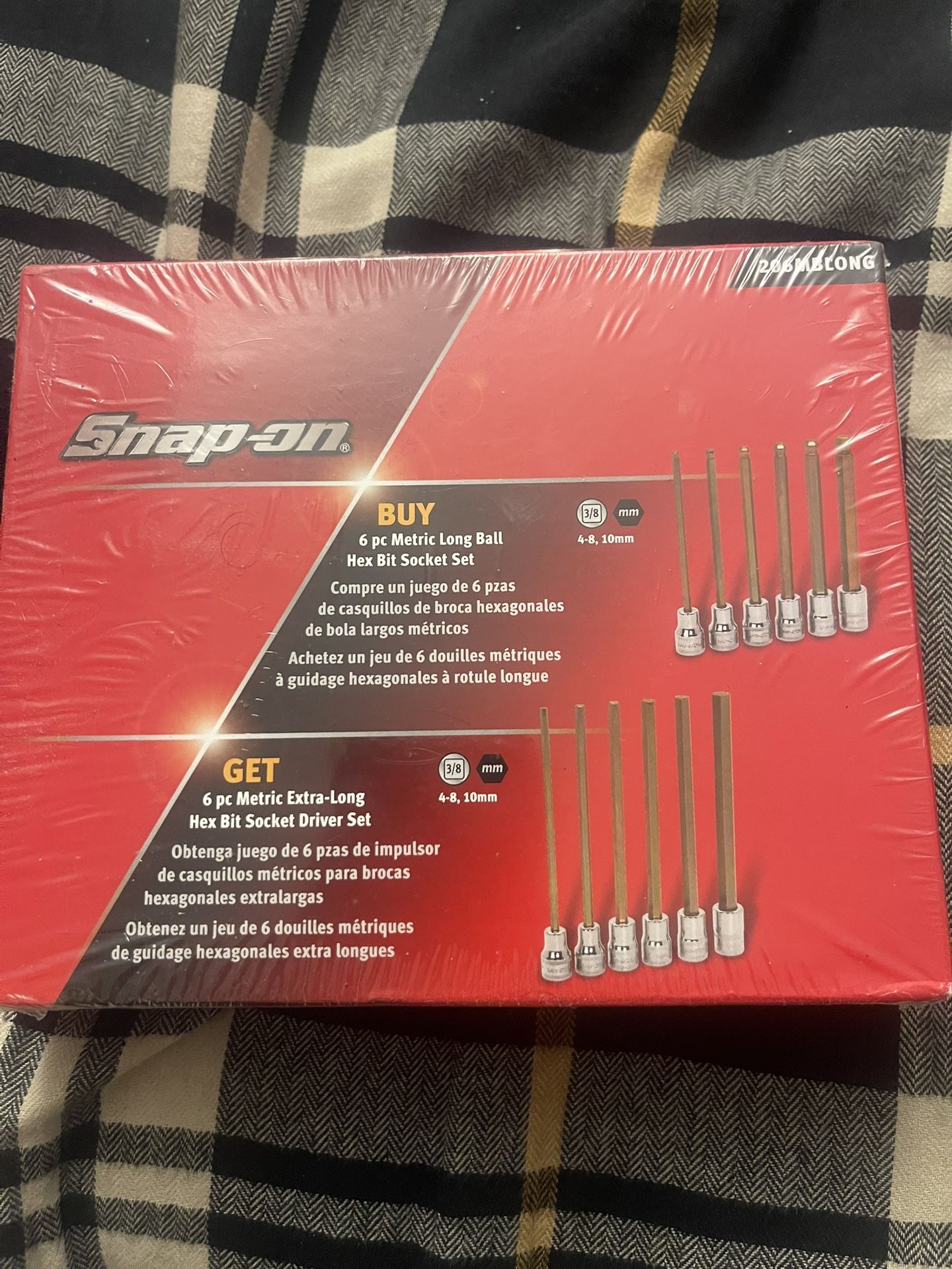 Snap on Metric Long Hex Ball End And Extra Long Hex 