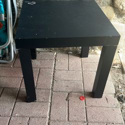 Free Dark Wood End Table 