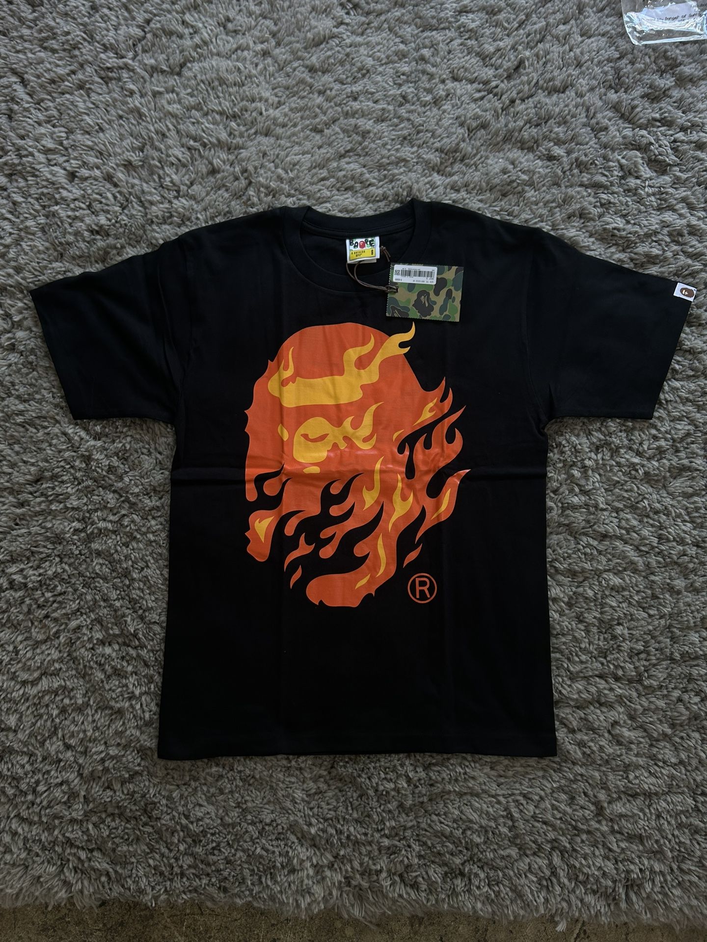 Bape Flame Ape Head Tee