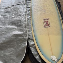 Surfboard + Carrying Case