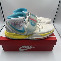 Nike Kyrie 6 Neon Graffiti Size 11 Basketball Shoes