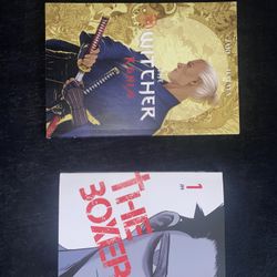 Comicbook/Manga “The Boxer” and “The Witcher Ronin”