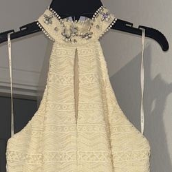 Yellow Cocktail Dress 
