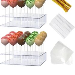 2 Cake Pop Stands