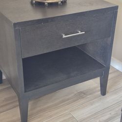 2 West elm night stands / end tables