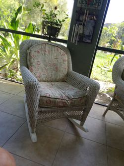 Wicker Rocking Chair