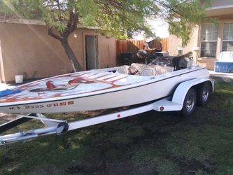 70 jet boot. Motor 455 osmobil Runs Good 