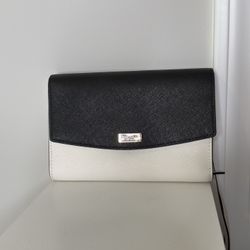 Kate Spade Saffiano Leather Winni Laurel Way Crossbody / Clutch Wallet Purse EUC