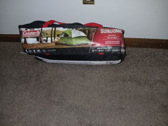 4 Person Camping Tent New Just Used Inside House Once 