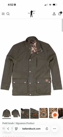 Ball and Buck Field Grade Waxed Jacket