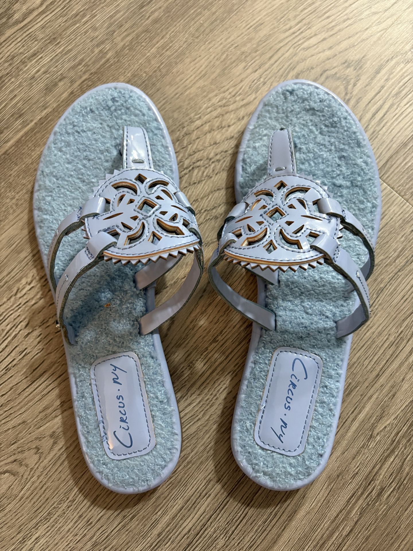 Circus NY Blue Flat Sandals - 6M