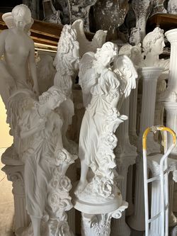 Angel in Garden Statue 4ft Tall