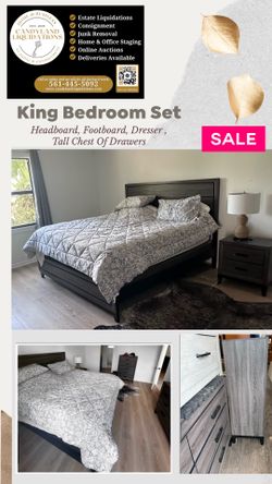 Gray King Bedroom Set