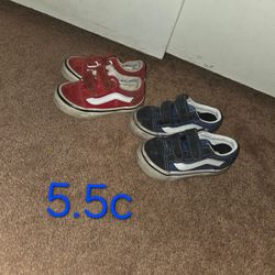5.5c vans $5 each