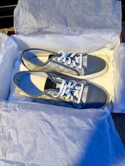 Gucci GG Canvas Low Top Sneakers – Size 10 – Excellent Condition