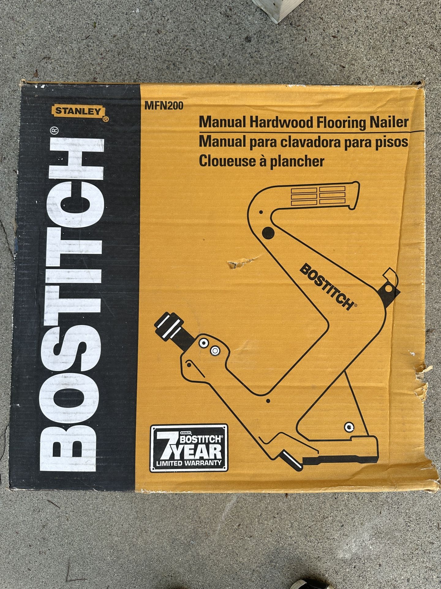 Bostitch Hardwood Floor Nail gun