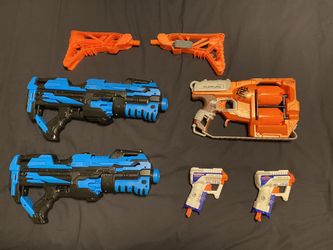 nerf toy guns combo all for one price