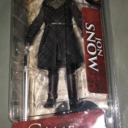 GAME OF THRONES JON SNOW MCFARLANE TOYS FIGURE NEW