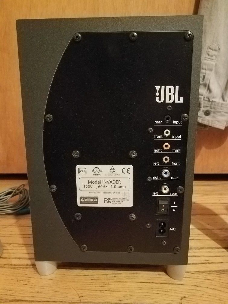 Price Drop! Speakers & Subwoofer | JBL Invader 4.1 Surround