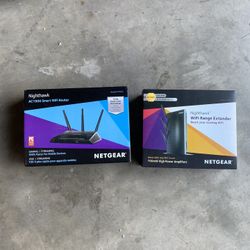 Nighthawk AC1900 Router And Wi-Fi Range extender