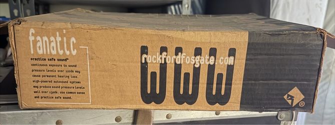 Rockford fosgate punch amp
