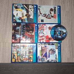 PS4 games. 