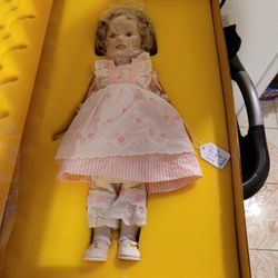 Still new inbox Shirley Temple America sweetheart limited edition porcelain doll