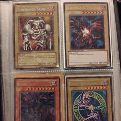 1996 O.G. Yughio Cards 1st Edition Limited Edition Etc. Ft Dark.Magician, Red Eyes Blue Dragon, 