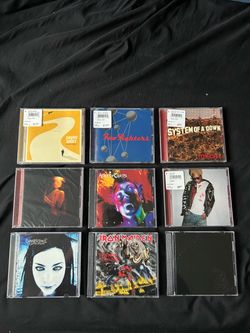 CD’s (Metallica, Bruno mars, Alice In Chains and more)