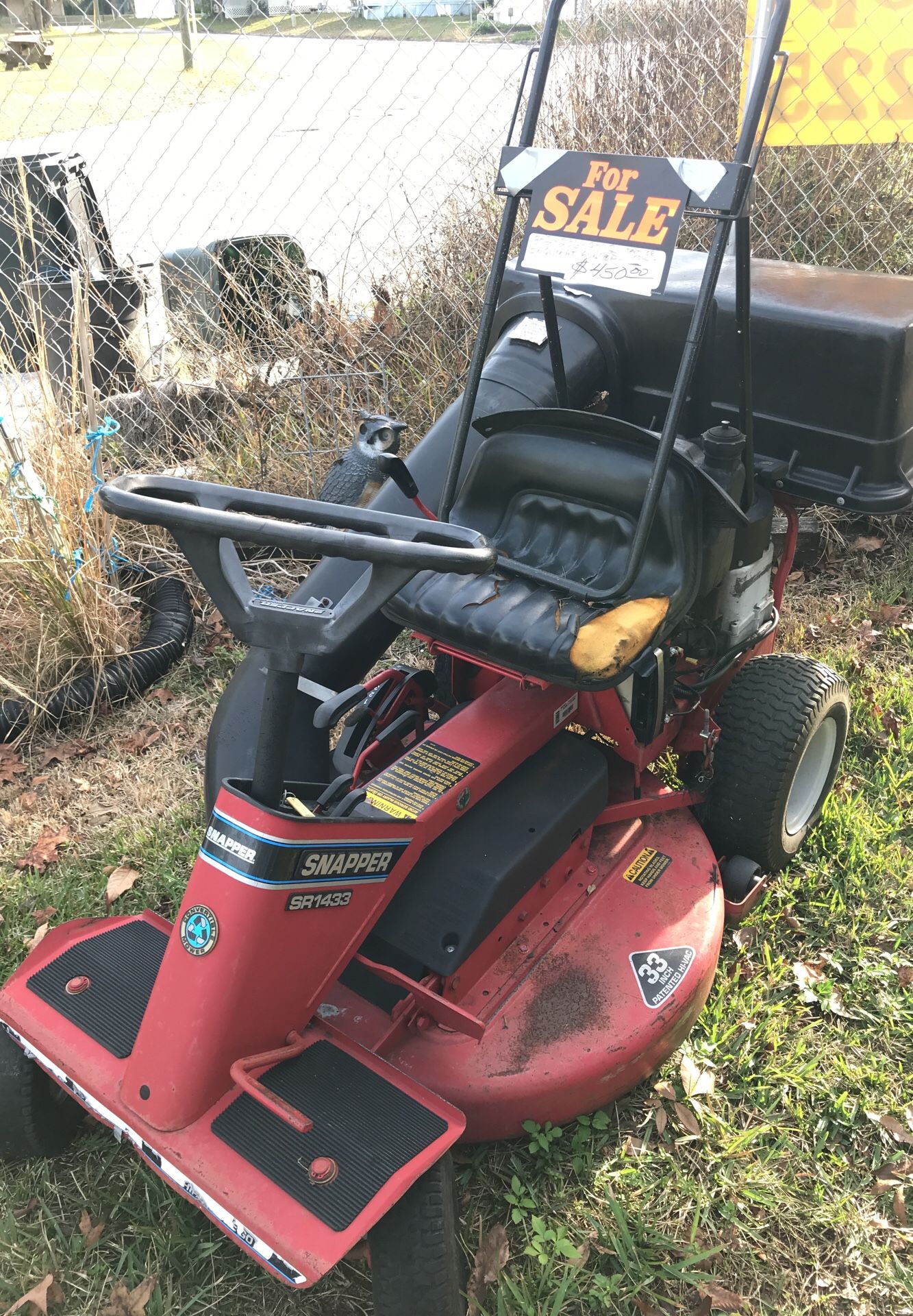 SNAPPER Riding Mower SR1433 14 HP upgrade for Sale in Brooksville